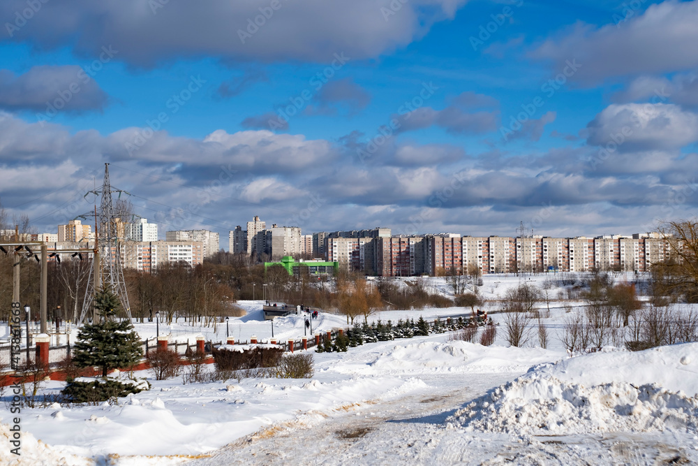 Obraz premium landscape in the city