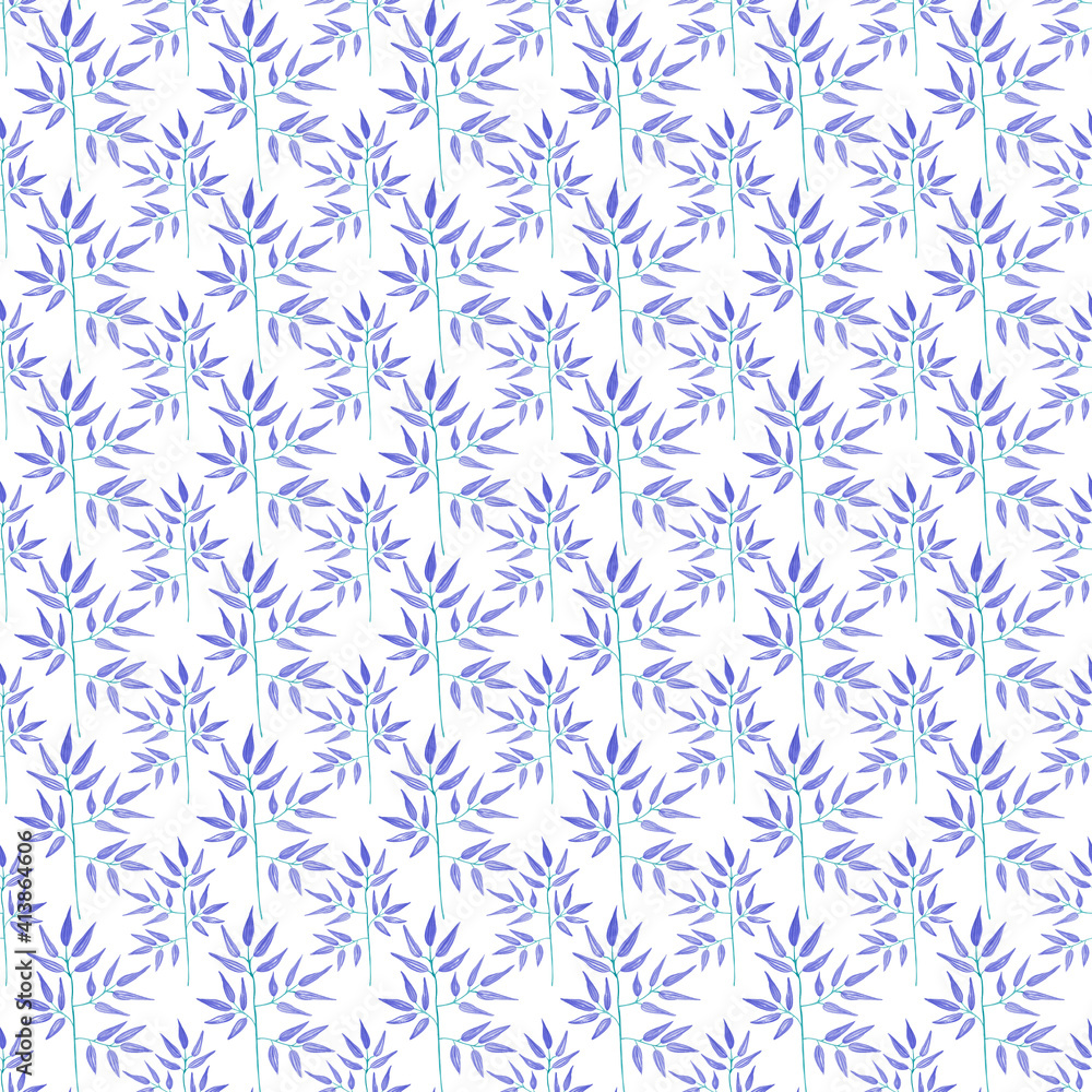 Watercolor flower seamless pattern Hand drawn hand painted backdrop. Surface pattern design.  Great for wrapping paper, fabric or textile. 