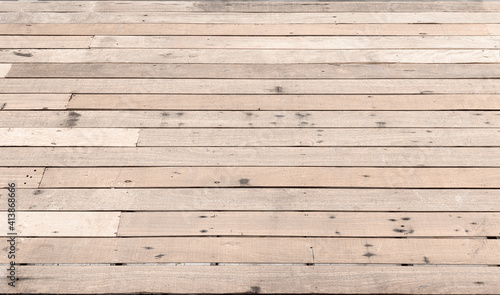 background and texture perspective view of striped wood floor background can be used for display  your product