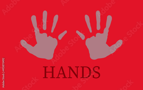 Stay Safe Wash Hands Sign / washing hands to keep clean flat vector icon for websites and print