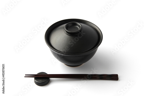 丼 どんぶり 料理 白背景