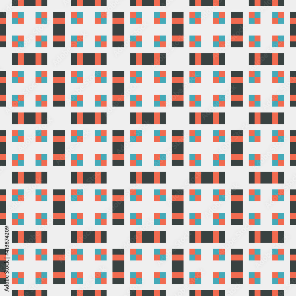Abstract Cross Pattern generative computational art illustration Abstract Cross Pattern generative computational art illustration