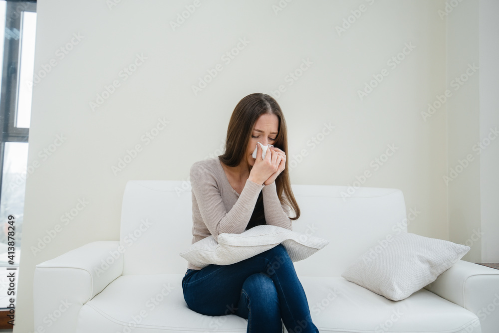 A young girl during depression communicates with a psychologist in the office. Psychological help. A young girl during depression communicates with a psychologist in the office. Psychological help.