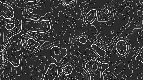 Vector contour topographic map background. Topography and geography map grid abstract backdrop. Business concept. Vector illustration
