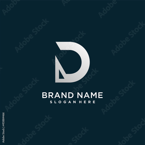 Free Download letter D logo with modern creative concept for company or person Premium Vector part 8 - GFXLoad