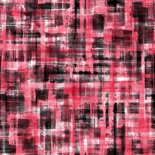 Abstract grunge cross geome...