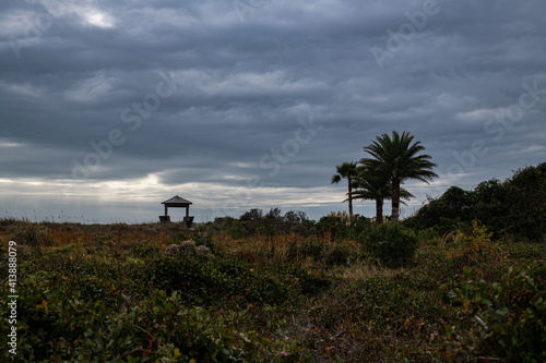 gazebo in the dunes