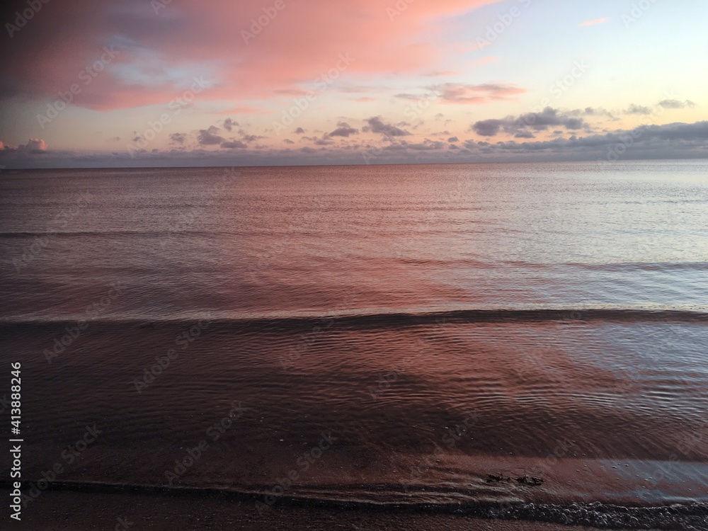 Obraz premium Sonnenaufgang Ostsee