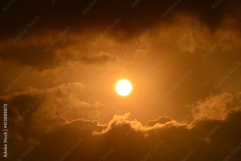 sun and clouds