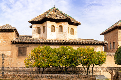 view of the Sala de los Abencerrajes in the Alhambra