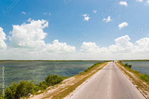 Photography Cayo Santa Maria causeway in Villa Clara, Cuba