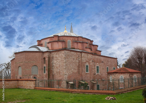 Church of the Saints Sergius and Bacchus, also called Little Hagia Sophia in Istanbul, Turkey. It was built between 532 and 536 by Justinian. photo