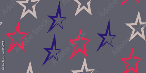 Modern illustration for wrapping paper design.