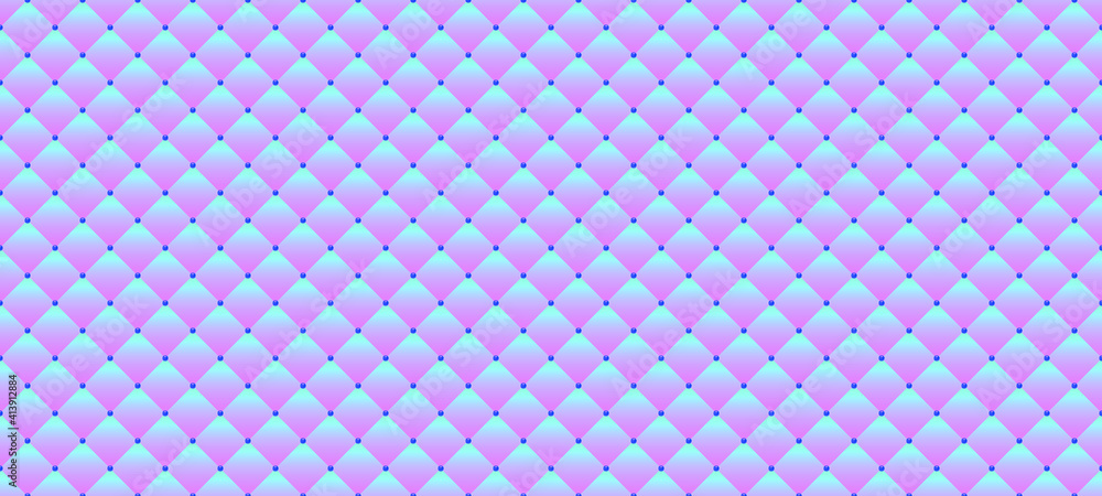 Luxury light purple background in retro style with blue beads. Seamless vector illustration. Upholstery background. Luxury light purple background in retro style with blue beads. Seamless vector illustration. Upholstery background.