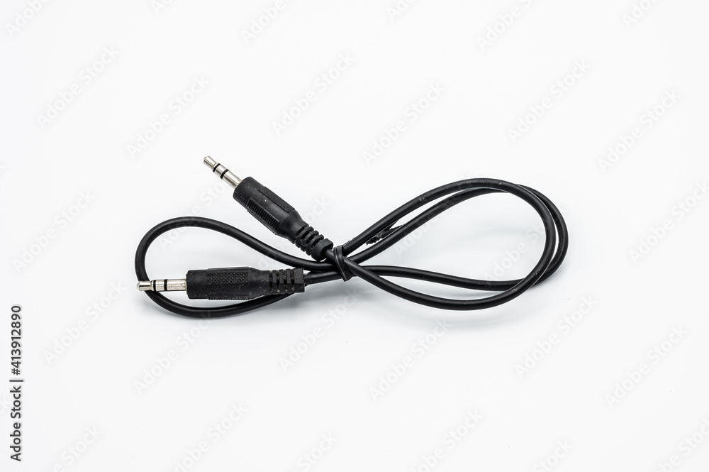 speaker wire, it is a black and red color wire speaker wire, it is a black and red color wire