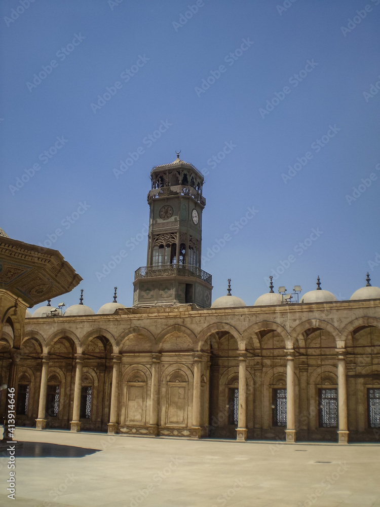 Egypt - Cairo -  Muhammad Ali Mosque. This is the biggest mosque in Egypt