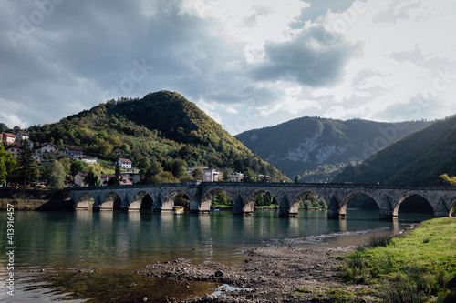 bridge over the river