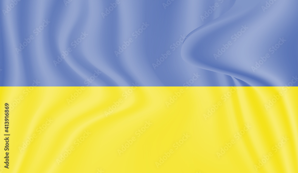 Ukraine Flag vector background Ukraine Flag vector background