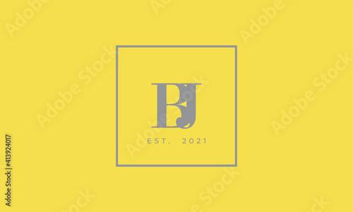 Pantone 2021 Ultimate Gray logotype monogram alphabet characters Illuminating backgound