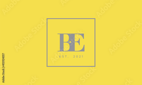 Pantone 2021 Ultimate Gray logotype monogram alphabet characters Illuminating backgound