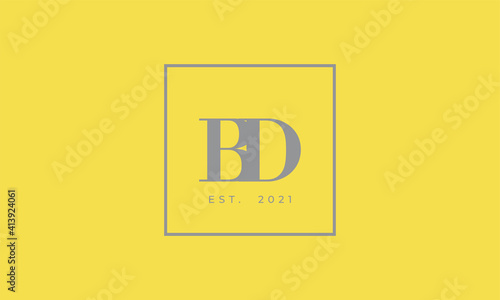 Pantone 2021 Ultimate Gray logotype monogram alphabet characters Illuminating backgound