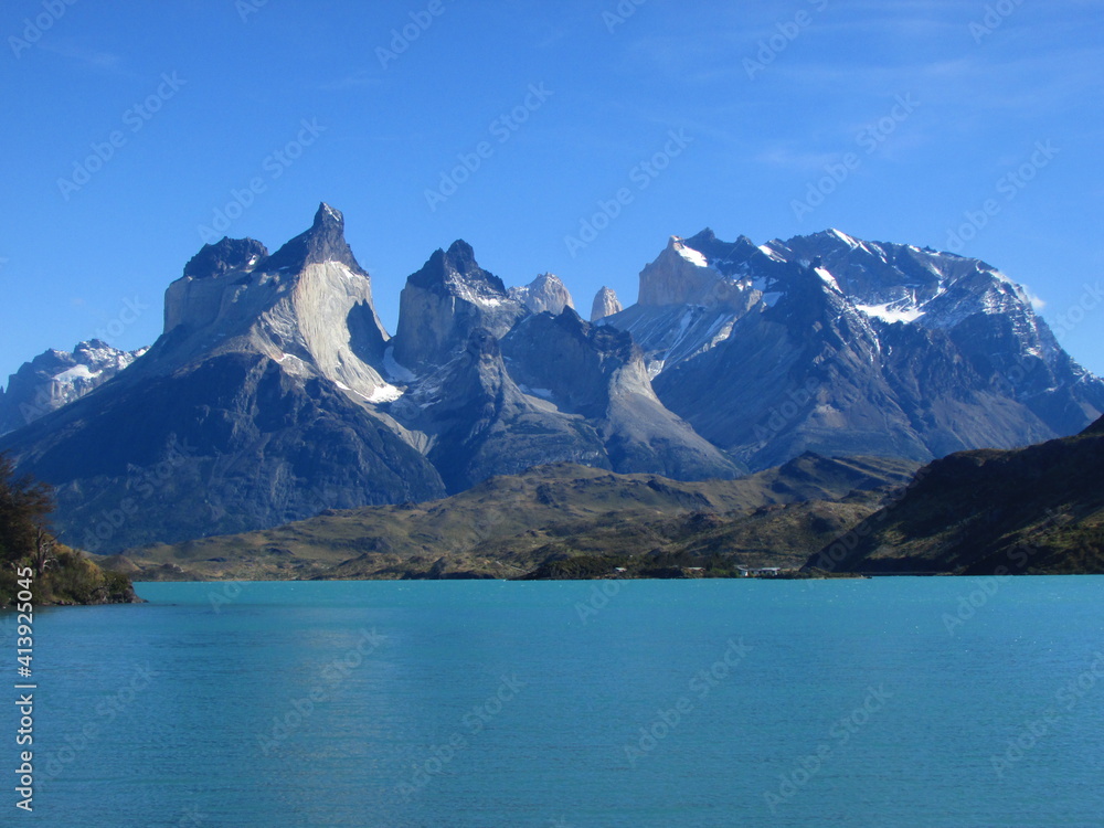 Fototapeta Parque Torres del Paine, Región de Magallanes y la Antartica Chilena, Patagonia, Chilena