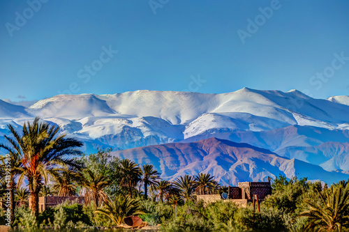 High Atlas Mountains of Morocco photo