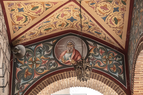 The church Agios Ioannis in the Gargaretta/Koukaki area of Athens, Greece. 