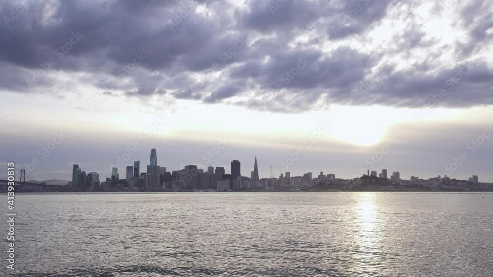 Beautiful cityscape of San Francisco, California Beautiful cityscape of San Francisco, California