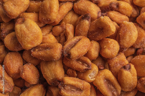 Wallpaper Mural Fried, salted corn grains close-up. Texture of corn nuts. An organic beer snack or savory snack. Torontodigital.ca