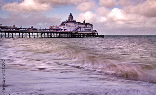 dramatic landscape photos of the British coast. 