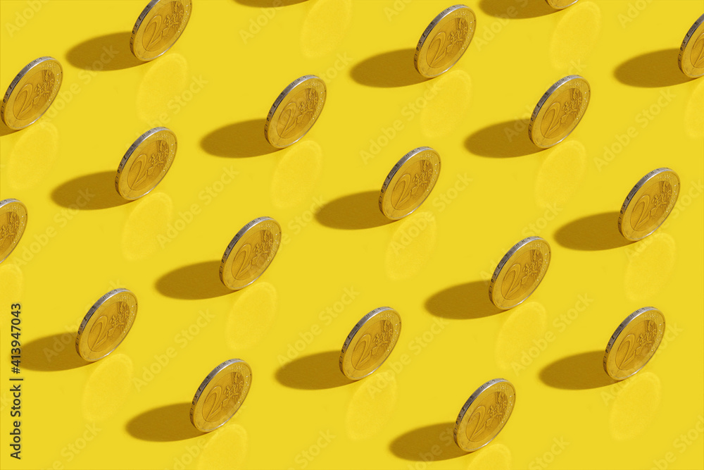 euro coins euro coins