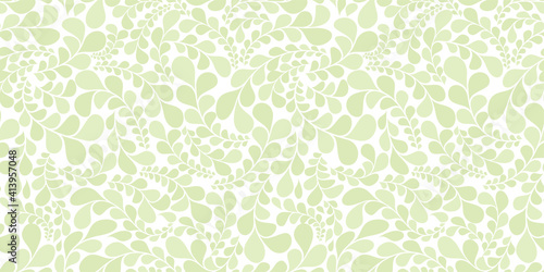 Organic motif, botanical motif background. Seamless pattern.Vector.スタイリッシュな有機的パターン