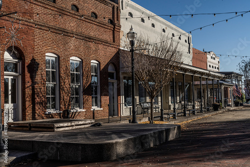 Downtown Bolivar Tennessee, County Seat of Hardeman County, established in 1825. photo