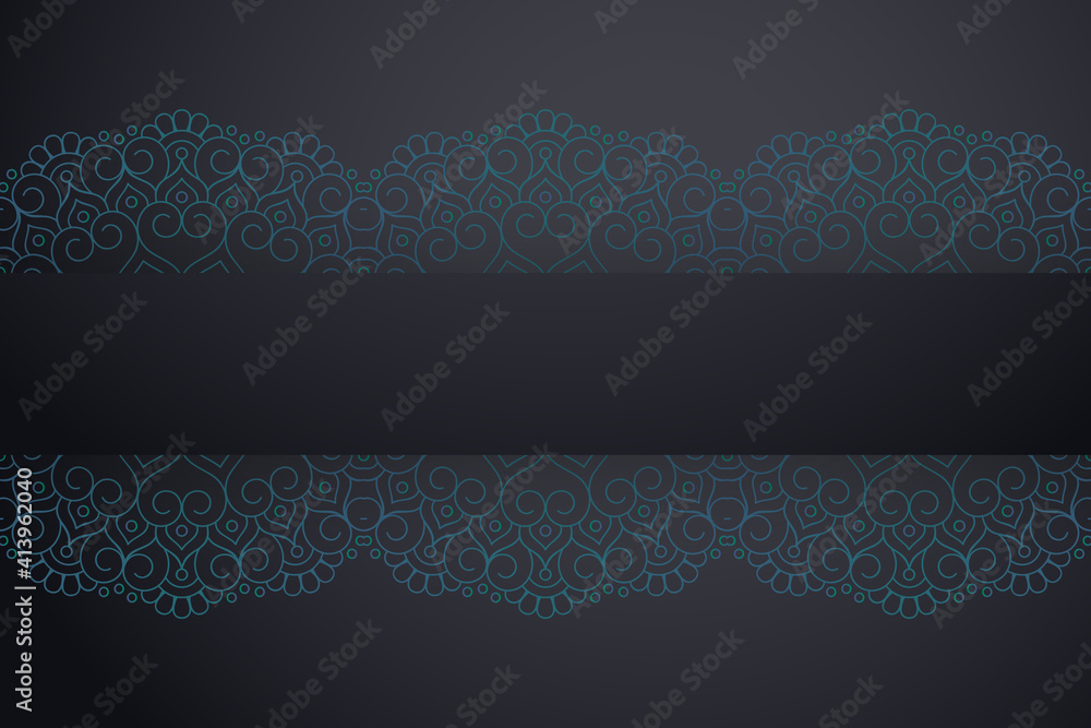 luxury ornamental mandala design background