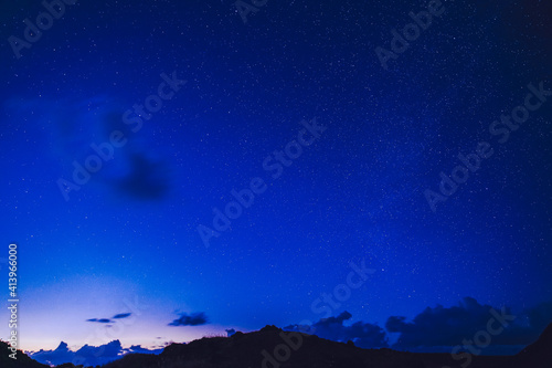 Fototapeta Naklejka Na Ścianę i Meble -  
Starry Milky Way on Oahu, Hawaii