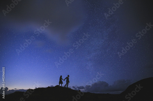  Starry Milky Way on Oahu, Hawaii