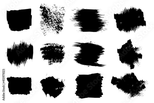 Dirty grunge texture. Watercolor brush texture. Vector drawing. Stock image. EPS 10.