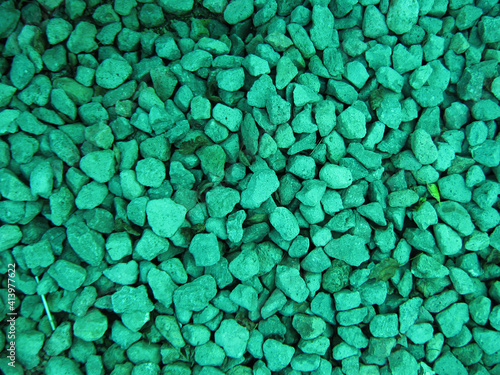 Green natural stones texture pattern 