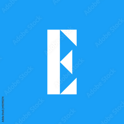 Free Download Letter E logo icon design element template. vector illustration - GFXLoad