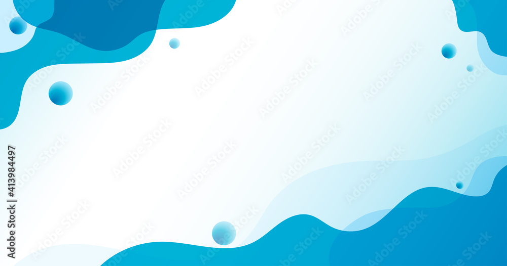 Abstract blue background with beautiful fluid shapes. Abstract blue background with beautiful fluid shapes.