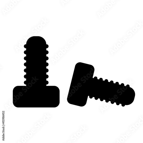 Bolt vector icon