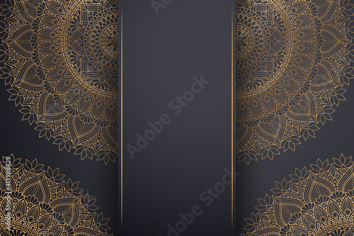 luxury ornamental mandala design background