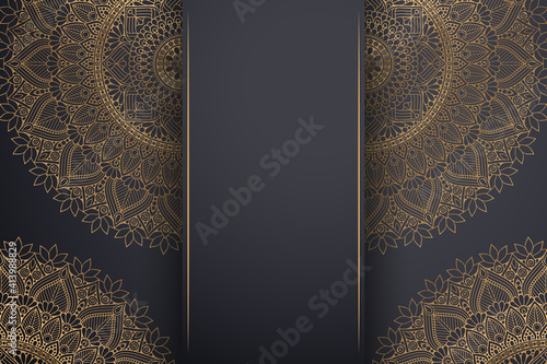 luxury ornamental mandala design background