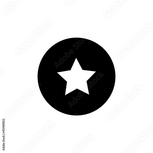 Star icon. favorite symbol. Editable stroke. simple illustration mobile concept app line icon and web design. Editable stroke. Design template vector