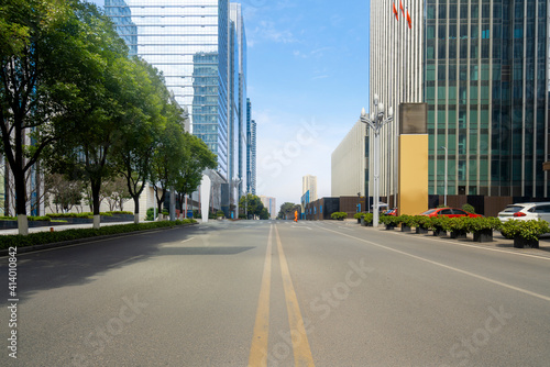 Highway and financial center office building in Chongqing  China