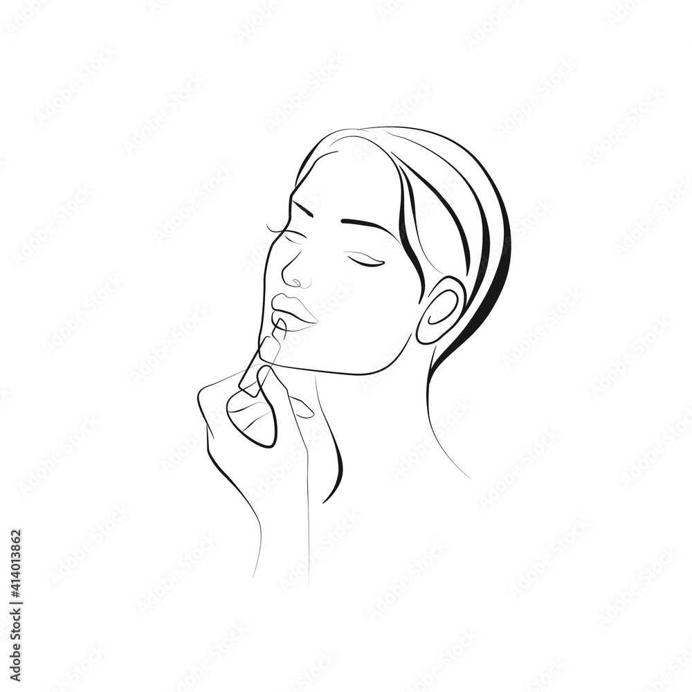Woman Face Continuous One Line Drawing. Female Art Print Line Drawing Sketch Illustration. Woman Face Modern Print. Minimalist Female Contour Art Design. Vector EPS 10. Woman Face Continuous One Line Drawing. Female Art Print Line Drawing Sketch Illustration. Woman Face Modern Print. Minimalist Female Contour Art Design. Vector EPS 10.