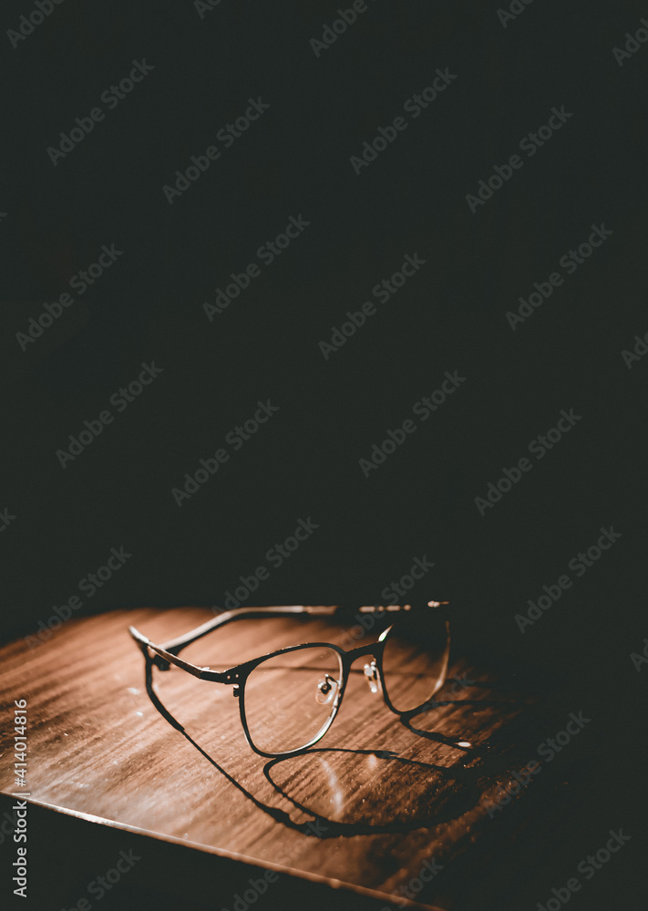 light shining on glasses light shining on glasses