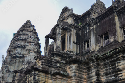 The view of Angkor Wat temple in Siem Reap in Cambodia