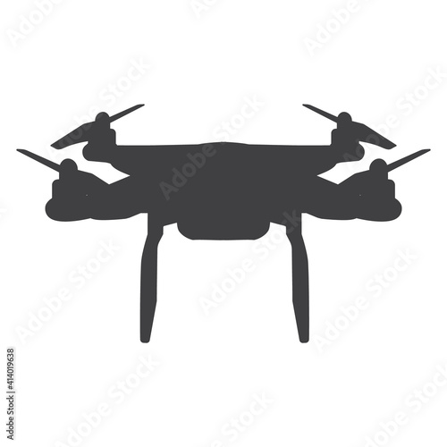 Quadcopter drone icon